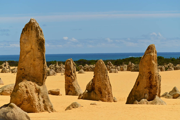 Οι πυραμίδες έρημος κοντά Περθ στη Δυτική Αυστραλία  - Φωτογραφία, εικόνα