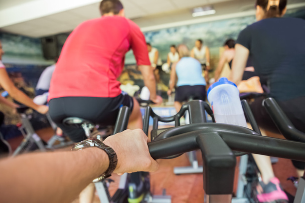 Spinning class - Photo, Image