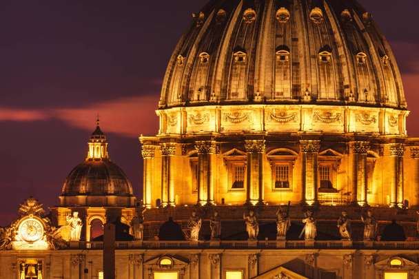 Kuppel des heiligen Petrus, Rom, Italien - Foto, Bild