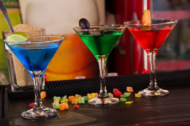 Cocktail on bar - Photo, Image