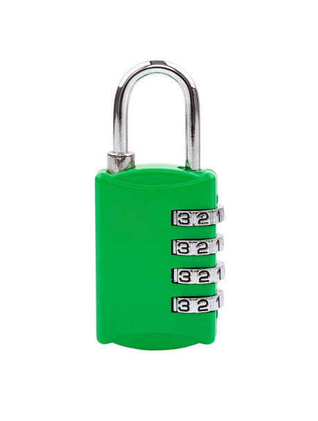Green padlock - Photo, Image