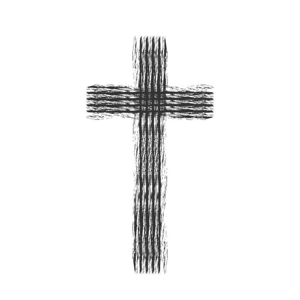Икона христианского креста - вектор
. - Вектор,изображение