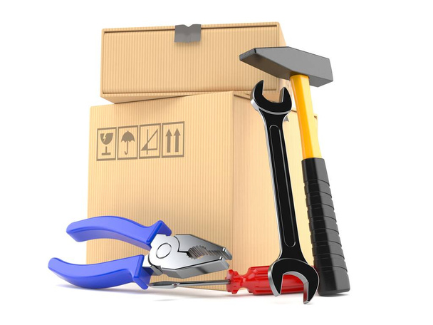 Package with work tools - Photo, Image