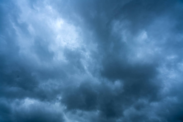 Dark thunderstorm clouds  - Valokuva, kuva