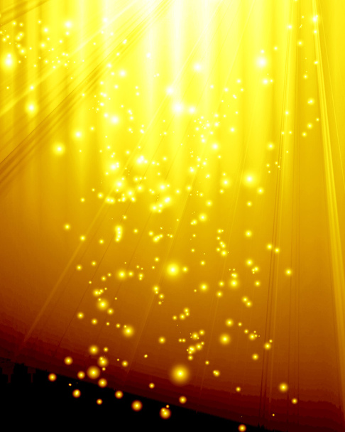 golden spotlight - Zdjęcie, obraz