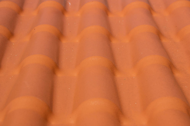 orange Fliesen Textur für Leinwand Hintergrund - Foto, Bild