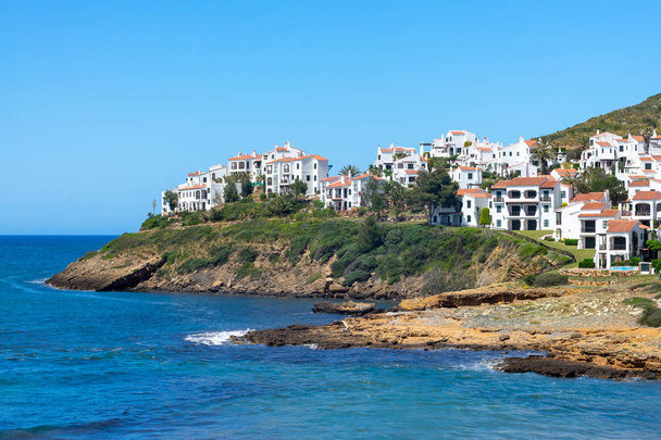 Beautiful Landscape with sea in Menorca island Spain - Photo, Image