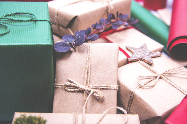 Classy Christmas gifts box presents - Photo, Image
