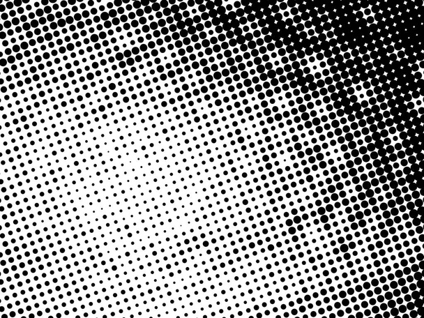 black and white dotted pattern background - Photo, Image