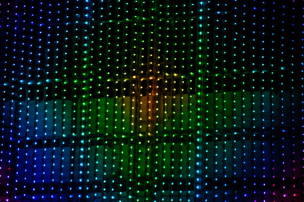 Abstract Light Bokeh Background. Defocused light dots abstract background. - Fotoğraf, Görsel