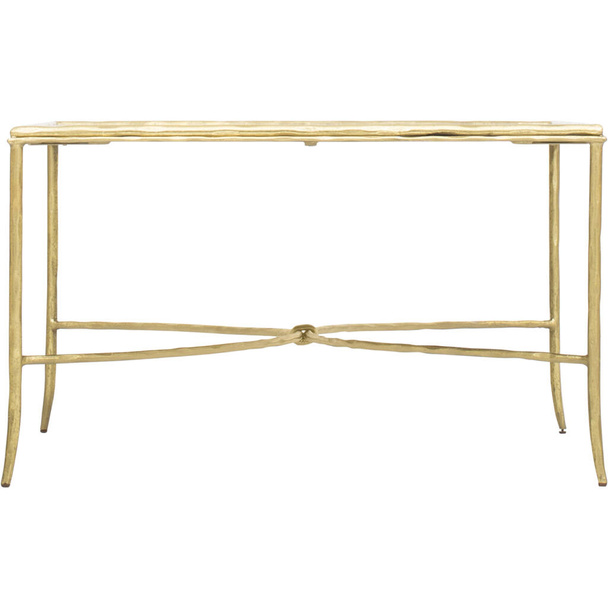 アストロエンドテーブルベースカラー:ゴールドリーフ、エメリーエンドテーブル、デザインヘンリークロスエンドテーブルホワイトの背景 - 写真・画像