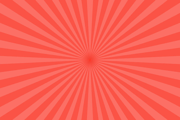 Red pastel colors rays abstract background. - Photo, Image