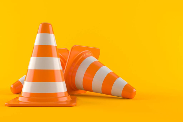 Traffic cones - Photo, Image