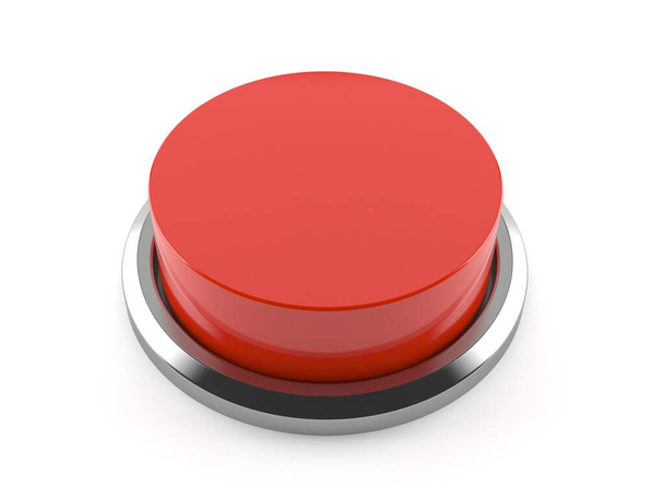 Red push button - Foto, Bild