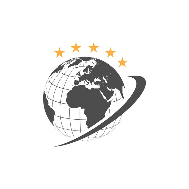 vijf sterren kwaliteit pictogram van wereldklasse logo vector illustraties ep - Vector, afbeelding