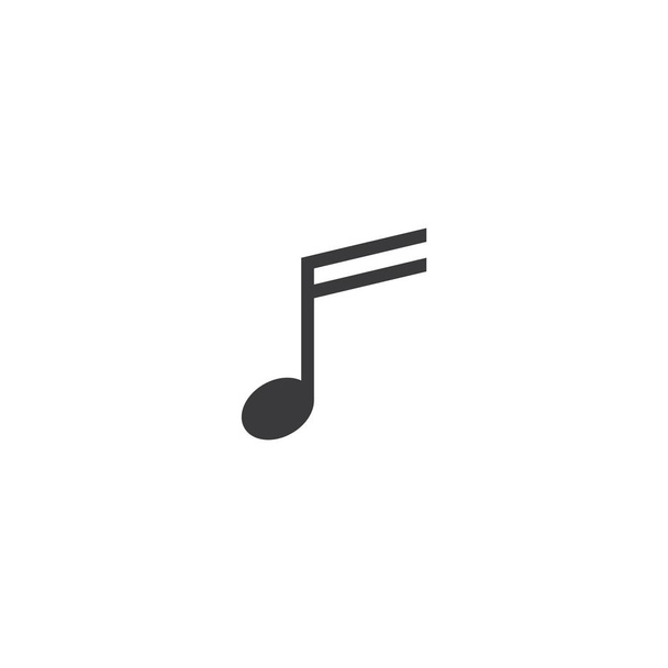 Music note icon  - Wektor, obraz