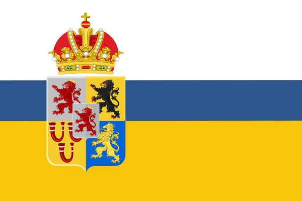 Flaga Limburgia, Holandia - Zdjęcie, obraz