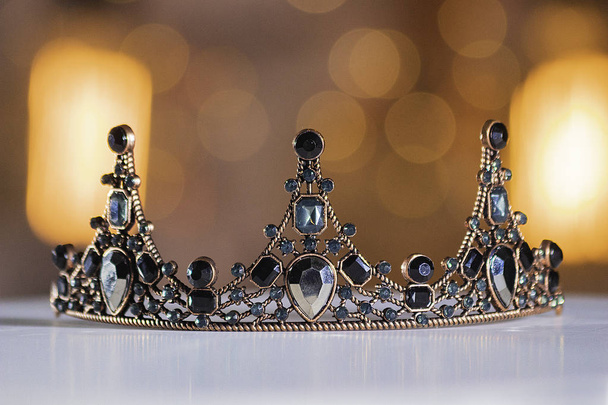 ロイヤル・エレガントなプリンセスティアラ・クイーンの王冠 - 写真・画像