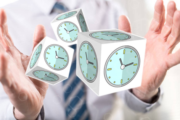 Concept of time management - Photo, Image