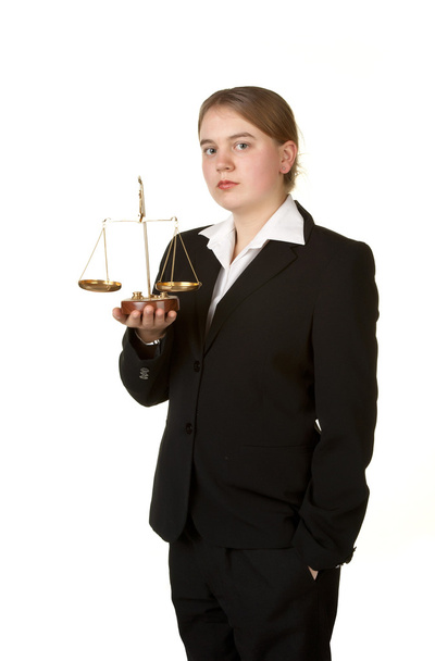 Young female lawyer - Foto, imagen