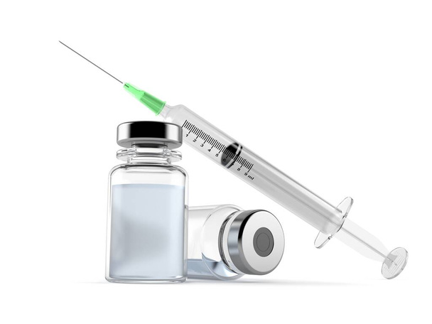 Syringe with medicine - Photo, Image