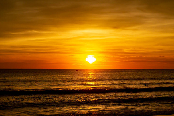 Deep and Rich ORange Sunset at Karon Beach - Fotografie, Obrázek