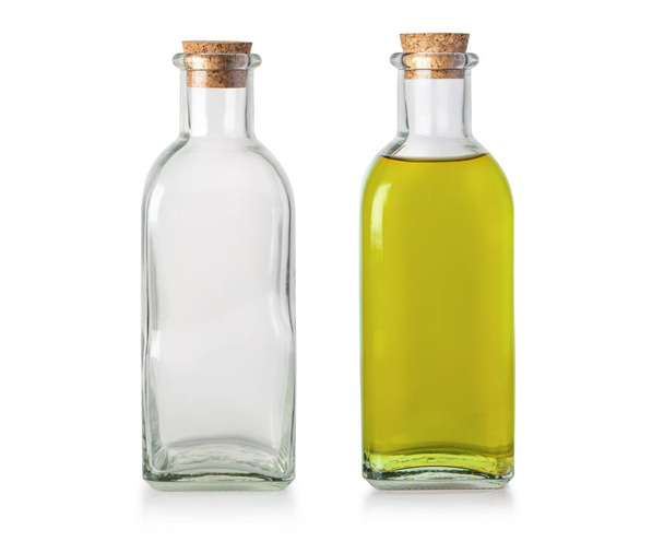 skleněná láhev izolované na bílém - Fotografie, Obrázek
