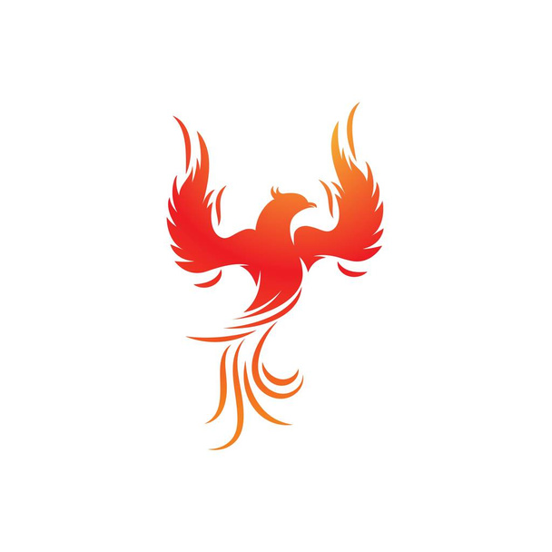Phoenix vector icon illustration - Vector, Image