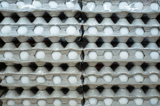 csomagolás tojás háttér élelmiszer textúra - Fotó, kép