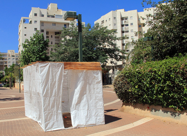 Sukkoth de vacaciones judías en Tel Aviv
 - Foto, imagen