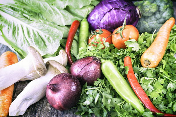 légumes nourriture fond. - Photo, image