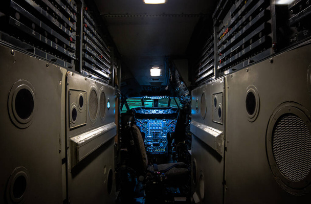 Cockpit Προβολή των εμπορικών αεροσκαφών - Φωτογραφία, εικόνα