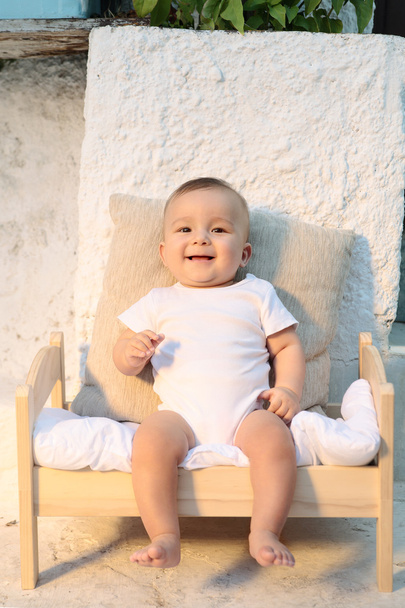 Smiling baby - Foto, Imagen