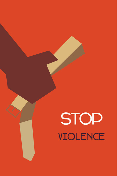 Arrêter la violence
 - Vecteur, image
