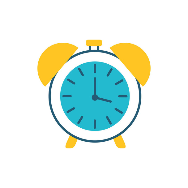 alarm time clock isolated icon - Vector, Image