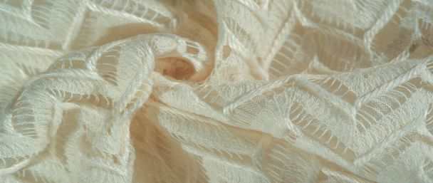 Текстура, фон, узор, шелковая ткань, многослойный кружевной тюль, р
 - Фото, изображение