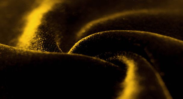 Texture background, pattern. Yellow Velveteen This magnificent e - Foto, Imagem