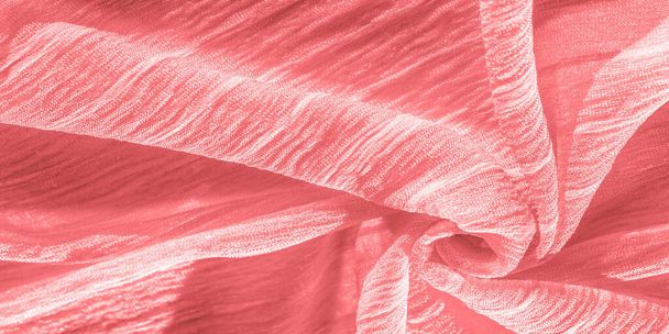 Texture, background, pattern, collection, wrinkled raspberry red - Photo, Image