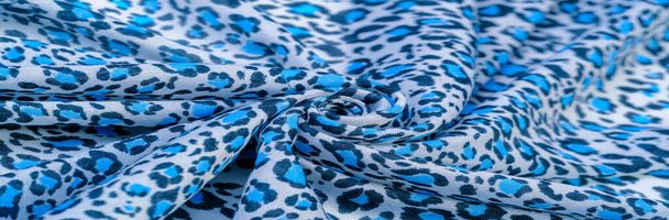 textura, fundo, padrão, cartão postal, tecido de seda, azul azure
  - Foto, Imagem