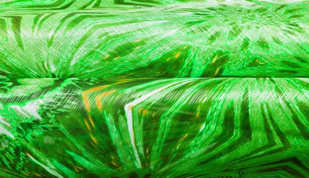 Текстура тла, шаблон. Шовк з зеленуватого смарагдового відтінку
. - Фото, зображення