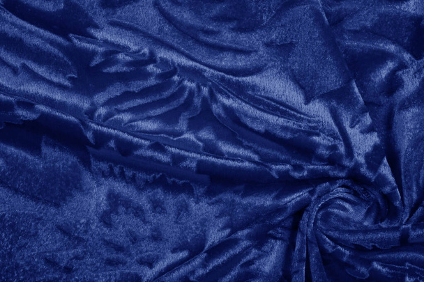 Texture sfondo tessuto velluto modello di colore blu velluto è s
 - Foto, immagini