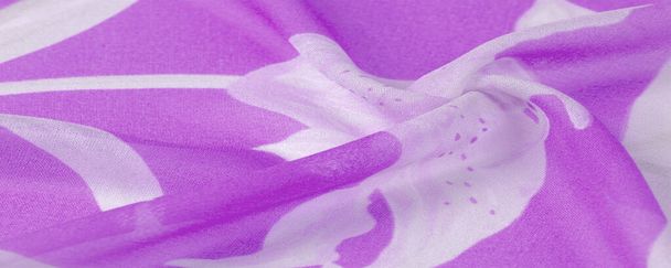 TTextura, fundo, padrão, tecido de seda, Roxo no bac de prata
 - Foto, Imagem