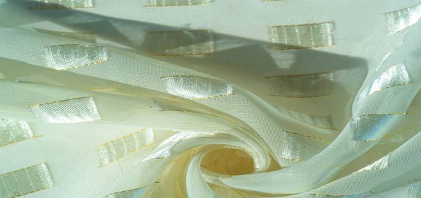 textura, fondo, patrón, postal, tela de seda con s de metal
 - Foto, Imagen