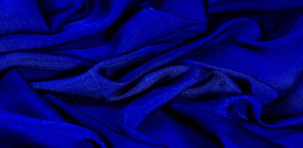 Texture, sfondo, motivo, colore blu, tessuto. tessuto di cotone
  - Foto, immagini