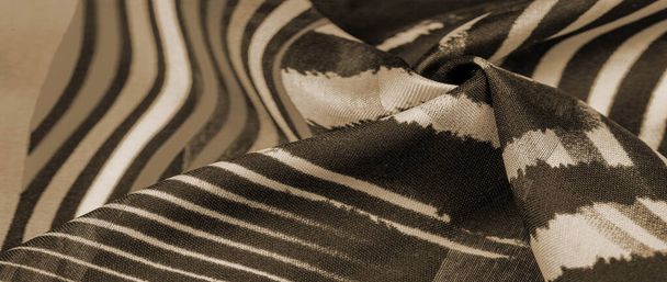 Textúra mintázat, selyem szövet, afrikai téma, nyomtatás szövet - Fotó, kép
