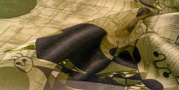 Textura de fondo Georgette universal con estampado de seda, drawin
 - Foto, imagen