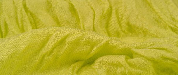 texture, background, pattern, postcard, silk fabric, light green - Photo, Image