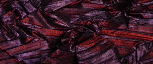texture fond motif papier peint soie tissu noir avec rouge
  - Photo, image