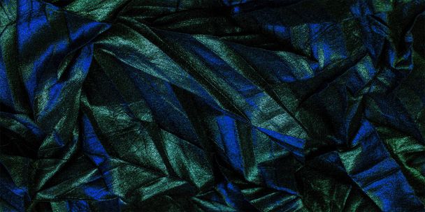 текстура фона рисунок обоев шелковая ткань черный с голубым
 - Фото, изображение