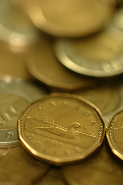 Close-up of gold coins - Fotó, kép